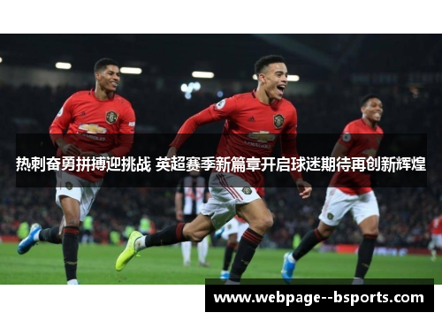 热刺奋勇拼搏迎挑战 英超赛季新篇章开启球迷期待再创新辉煌