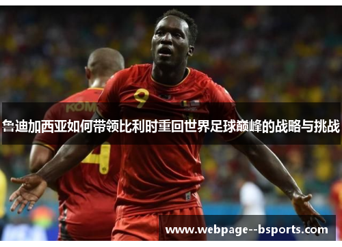 鲁迪加西亚如何带领比利时重回世界足球巅峰的战略与挑战 鲁迪加西亚如何带领比利时重回世界足球巅峰的战略与挑战